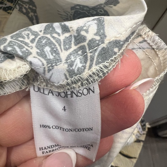 Ulla Johnson NWT Rowan Short Yellow Size 4 - Picture 6 of 6